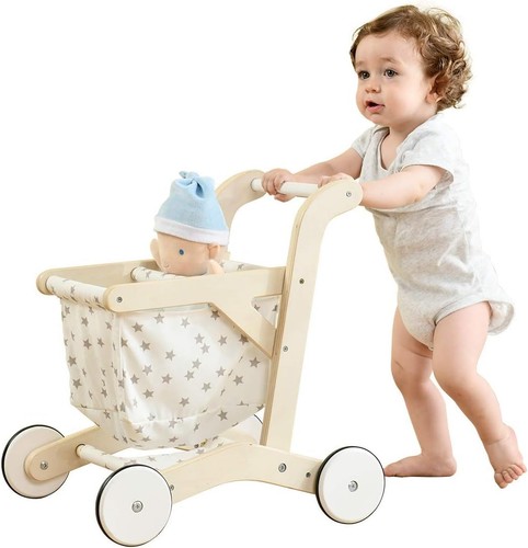 Deluxe wooden push walker for - deluxe,